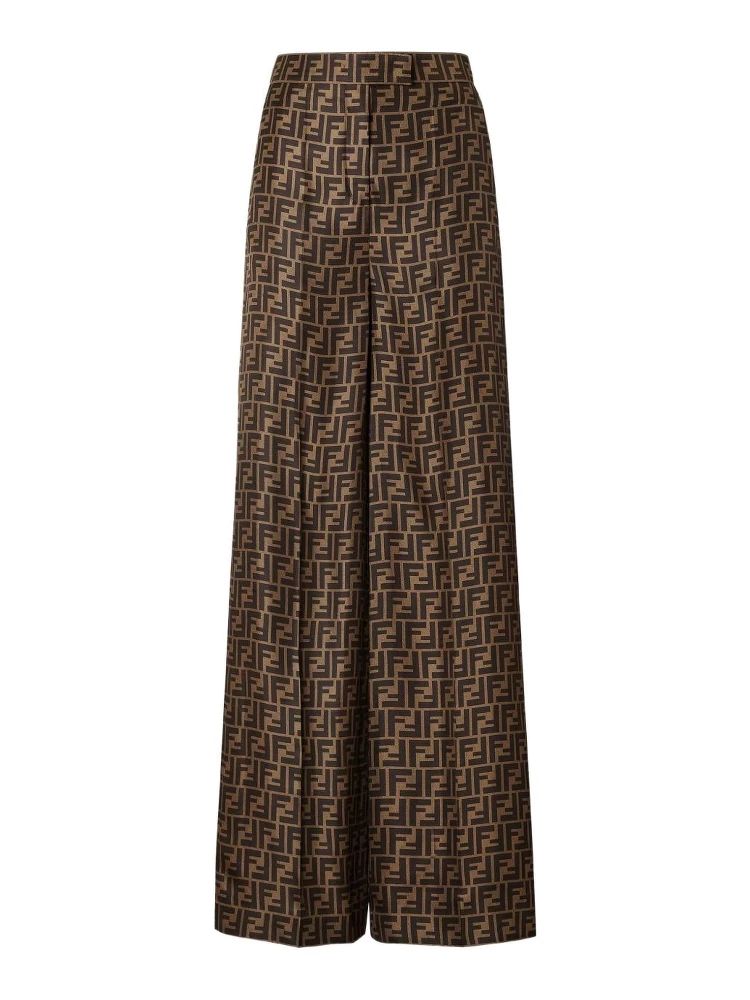 Fendi Trousers Brown