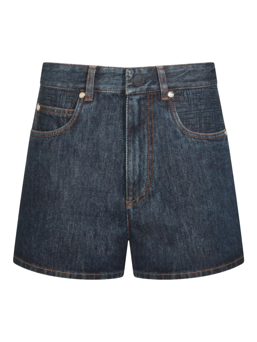 Fendi Shorts Blue