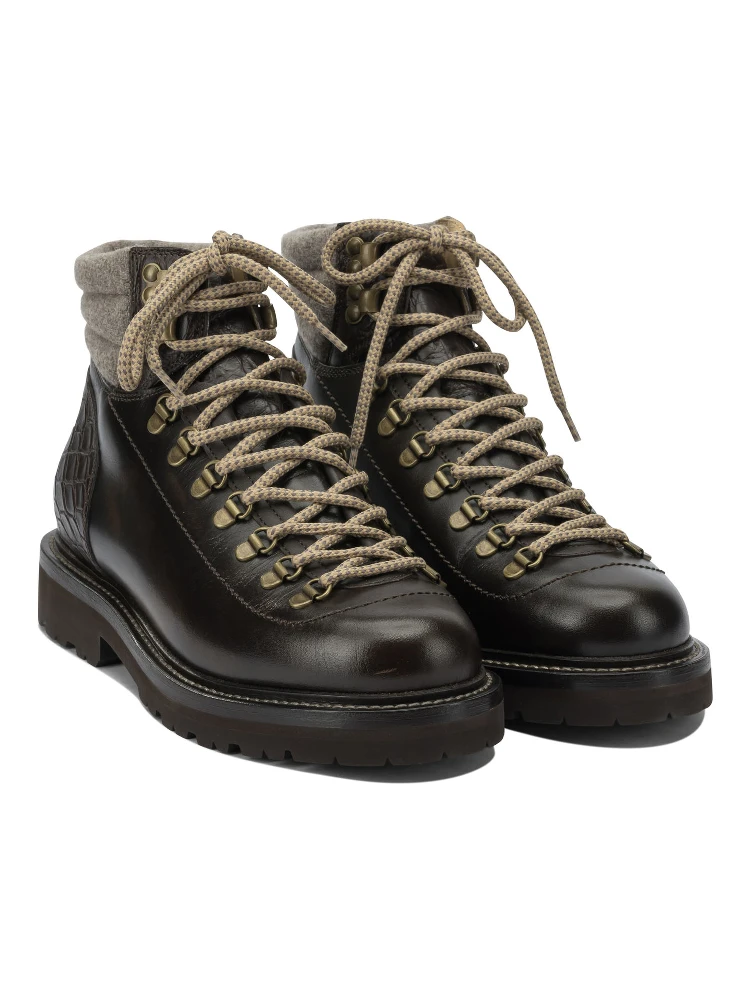 Leather hiking shoes alternative