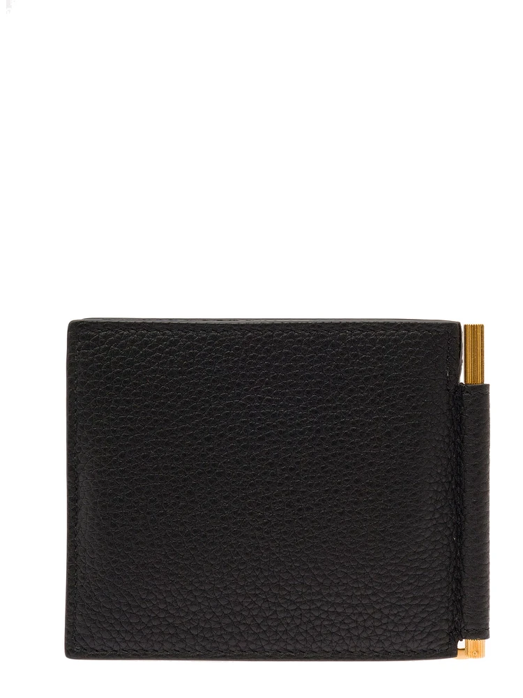 Tom Ford Mens Black Leather Wallet alternative