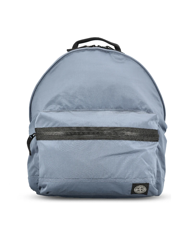 Metallic Zip-Fastening Backpack