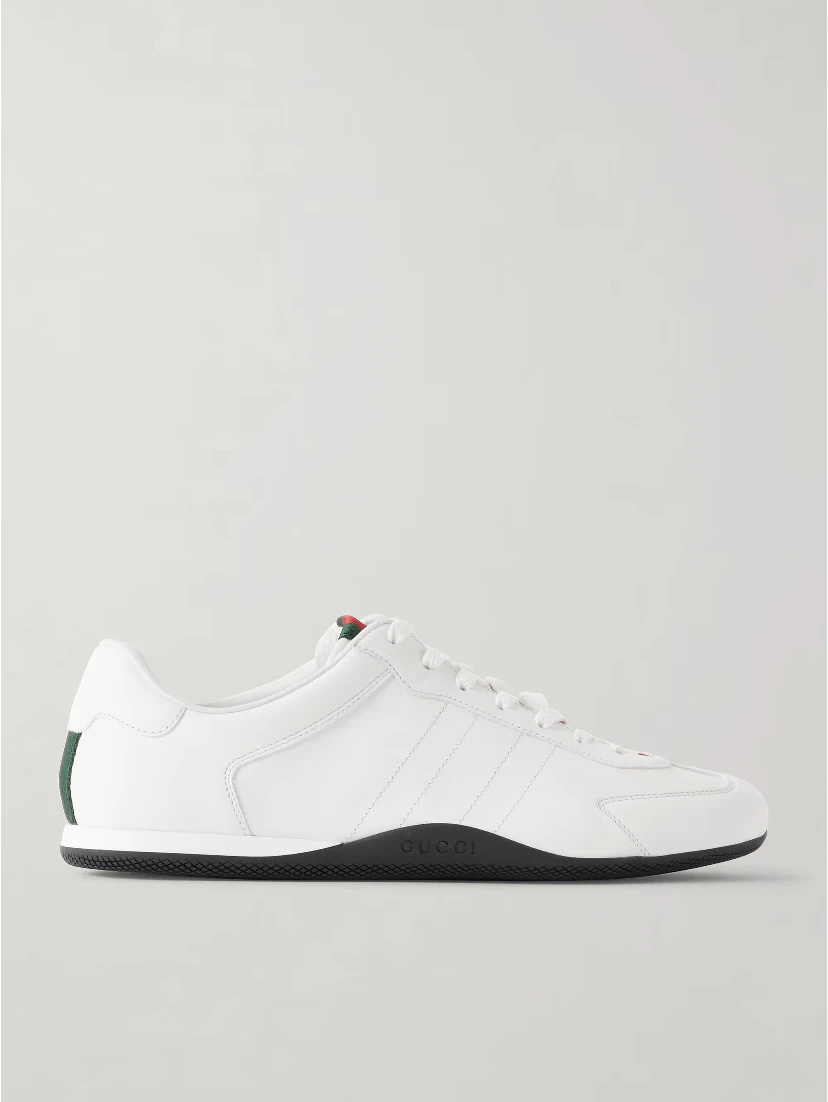 "Gucci Shift" leather sneakers