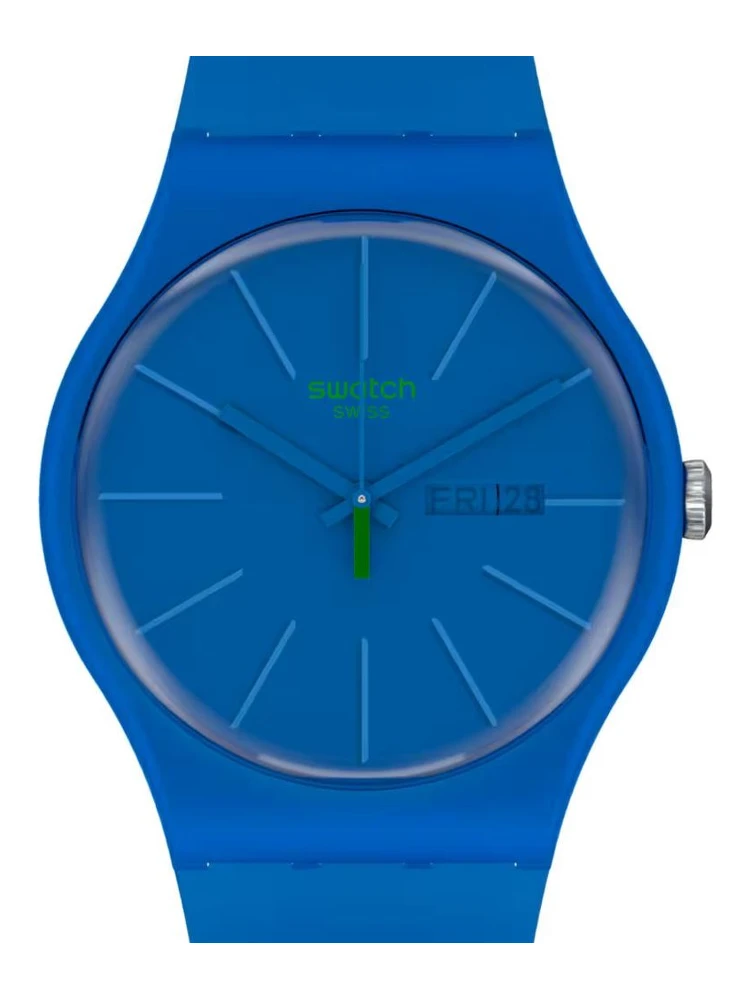 Blue Plastic Dress Watch alternative