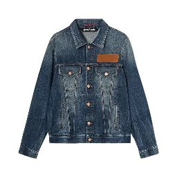 Blue Cotton Denim Jacket