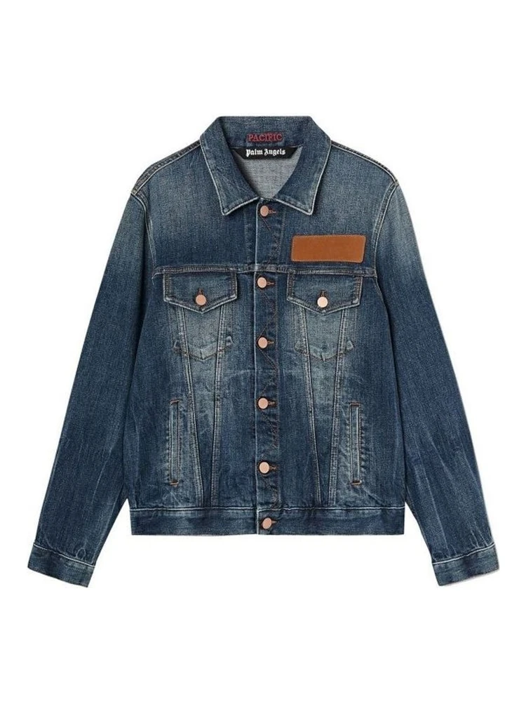 Blue Cotton Denim Jacket
