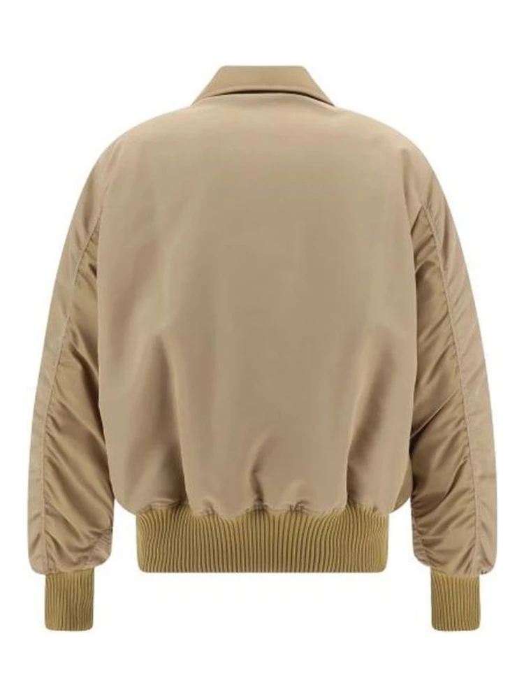 Beige Polyamide Bomber alternative