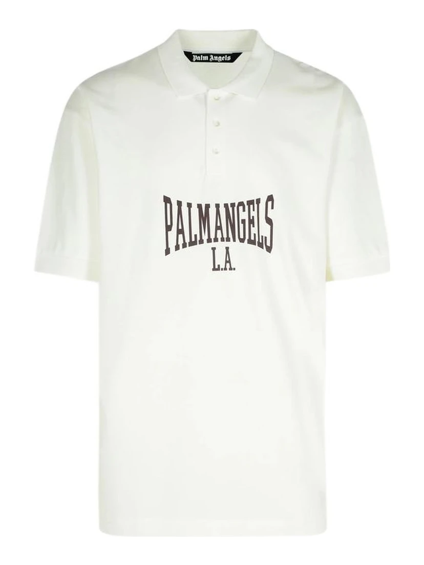 White Cotton Polo Shirt