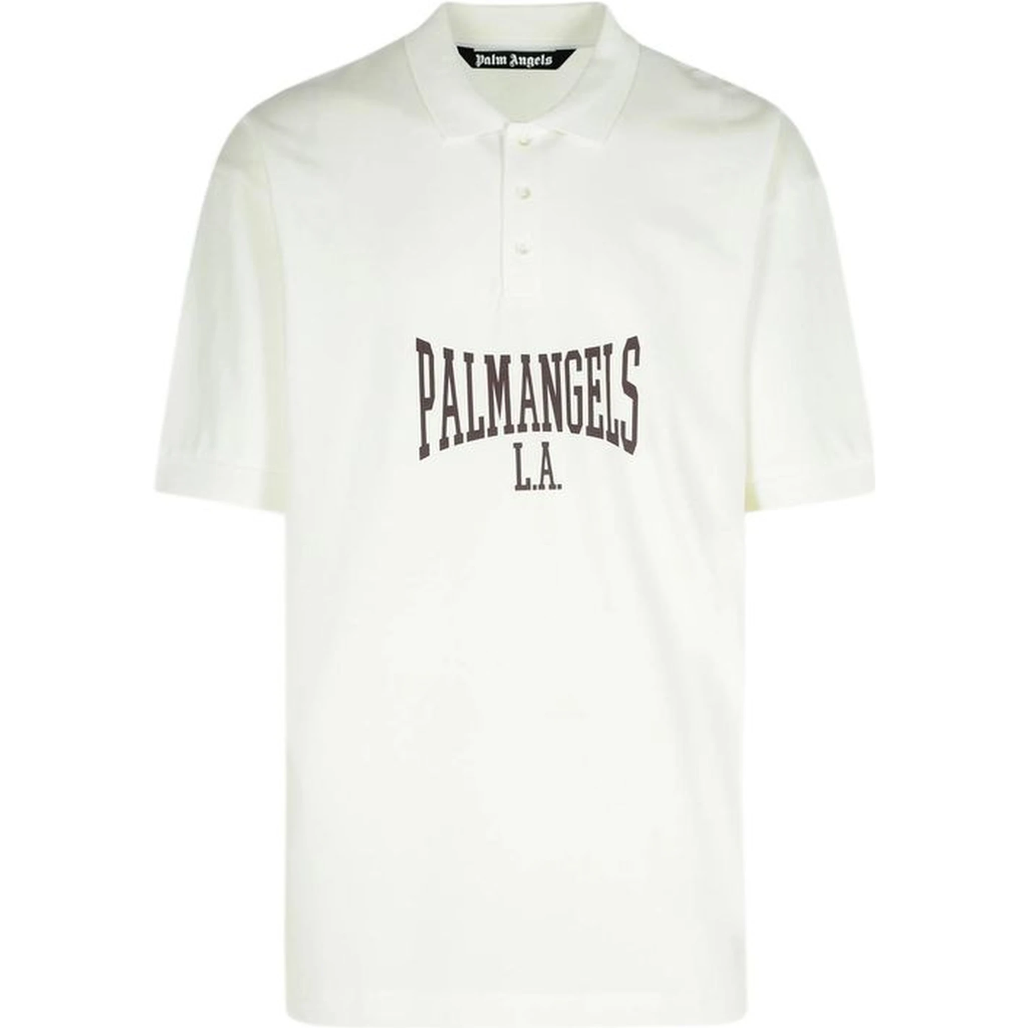 White Cotton Polo Shirt
