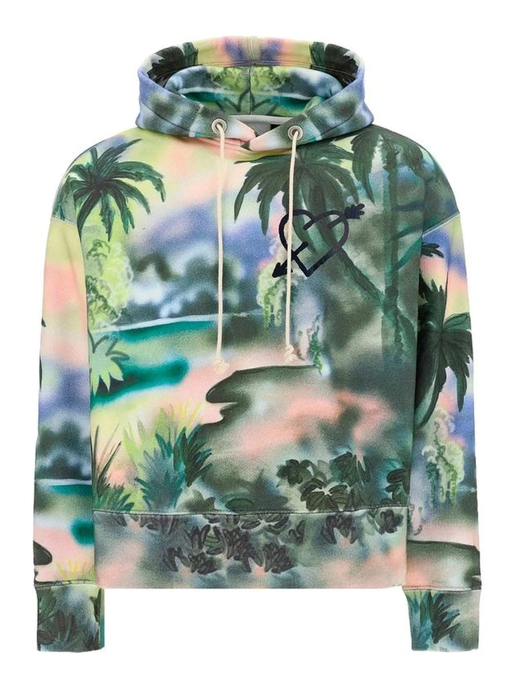 Bicolor Cotton Sweatshirt