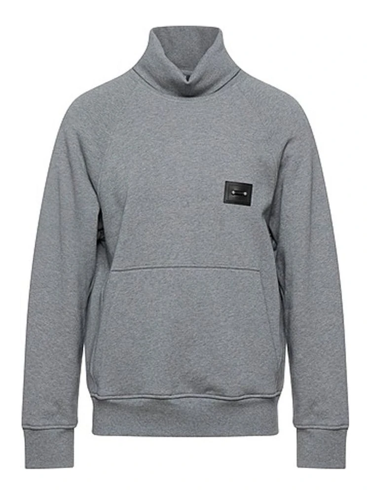 Gray Cotton Sweatshirt