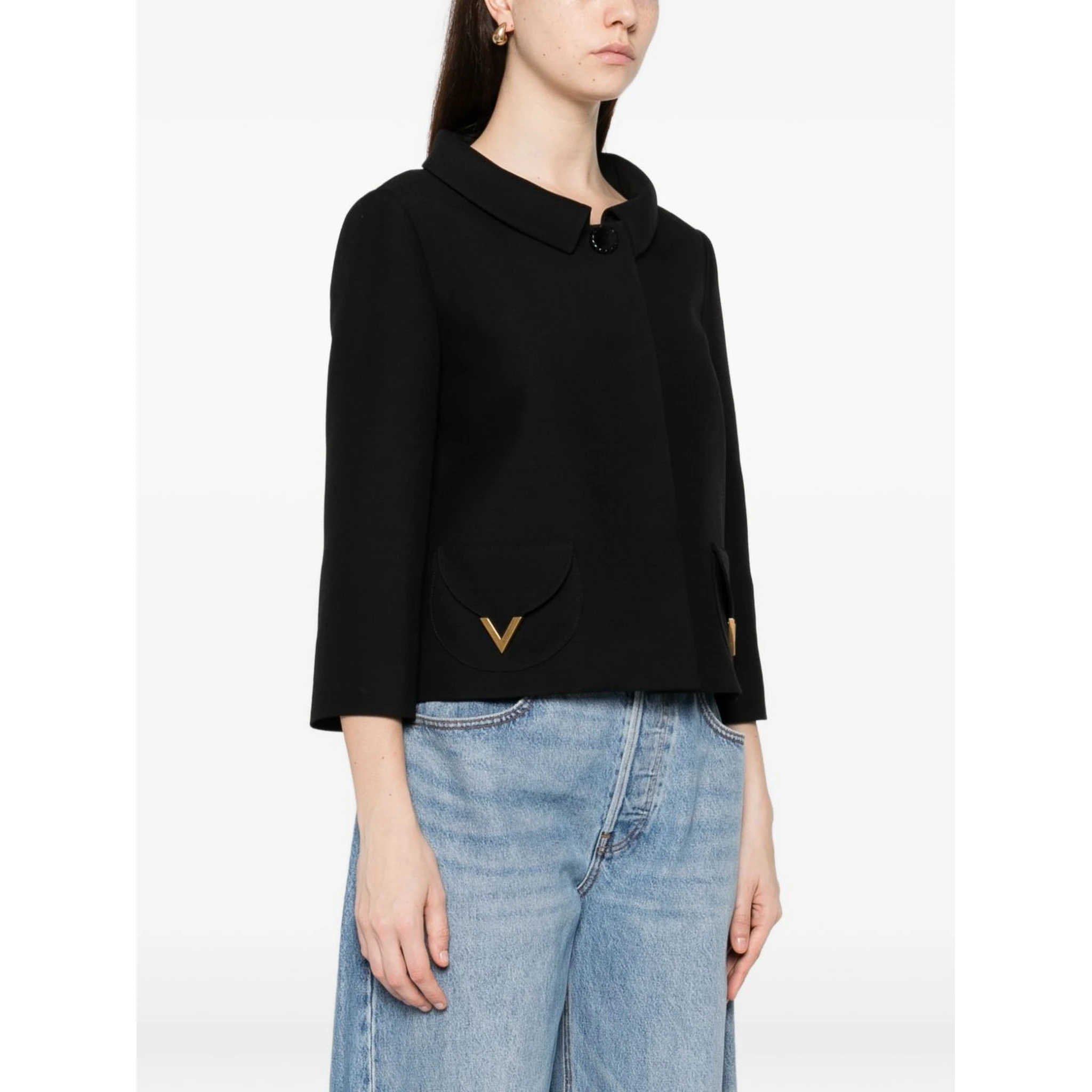 Valentino Jackets Black