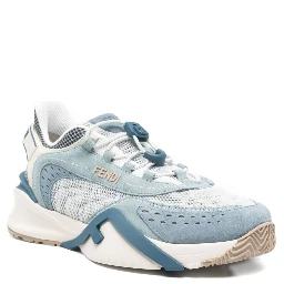 Fendi Sneakers Clear Blue