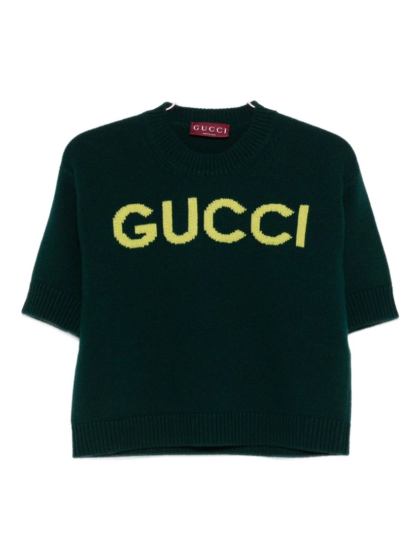 Gucci Sweaters Green