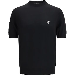 Black Fleece Wool T-Shirt