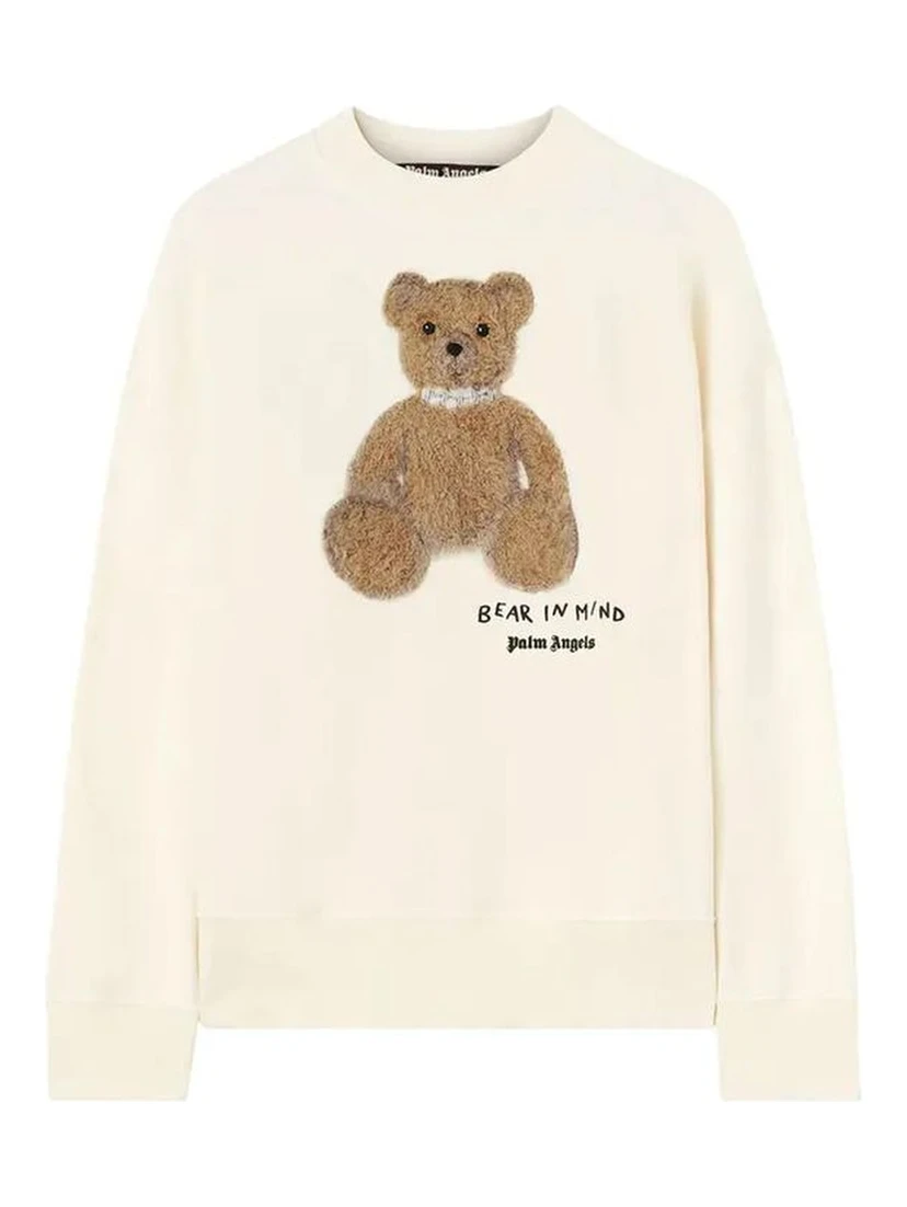 White Cotton Sweatshirt