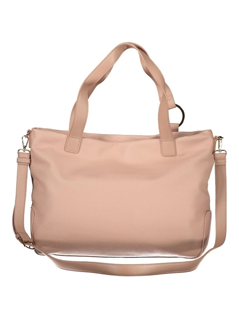 Rosa Poliuretano Women Handbag