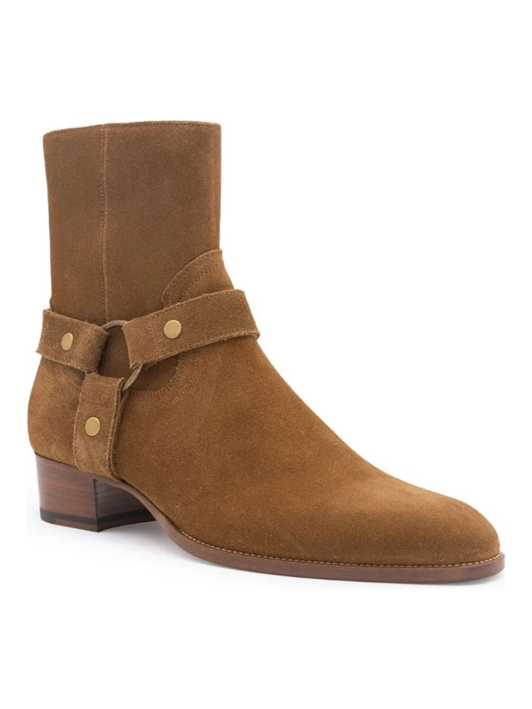 Brown Calfskin Ankle Boots alternative
