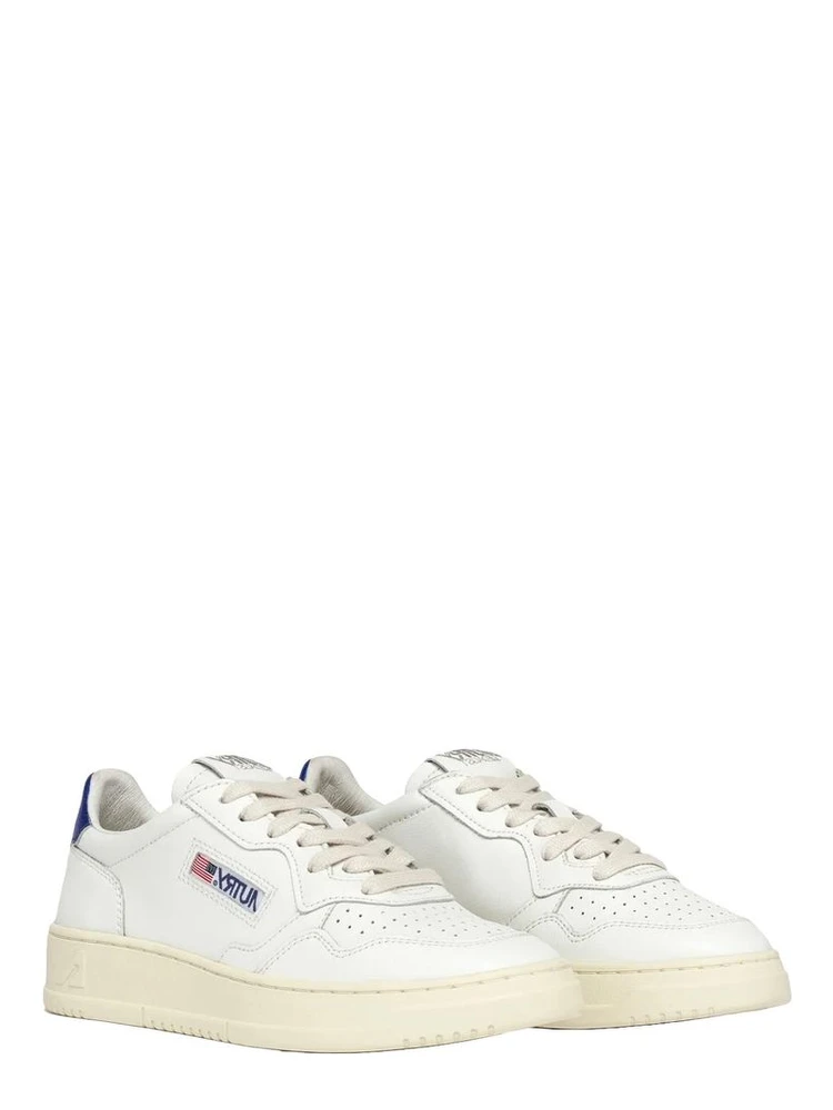White Leather Low Top Sneakers alternative