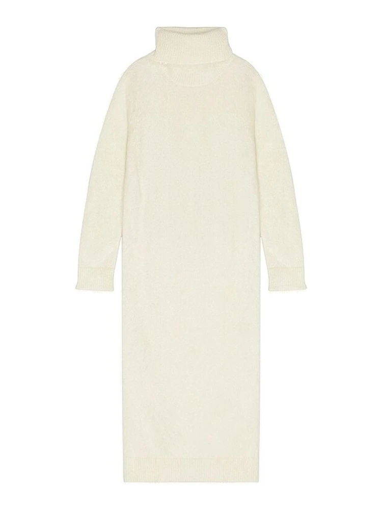 White Mohair Sweatshirt