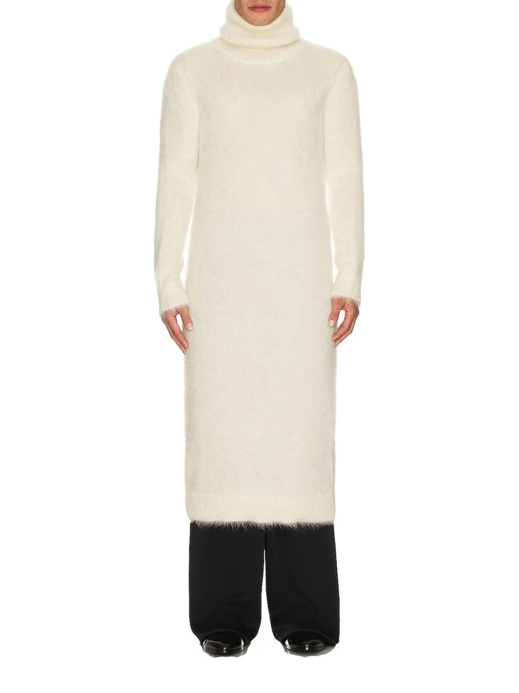 White Mohair Sweatshirt alternative