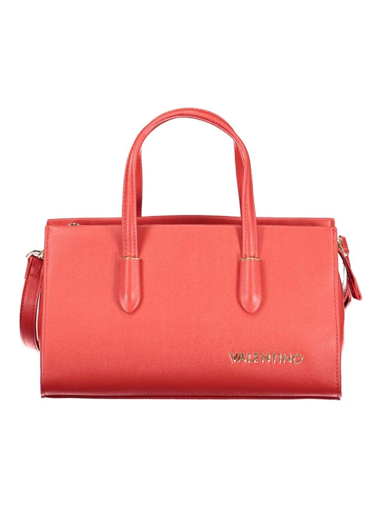 Rosso Poliuretano Women Handbag