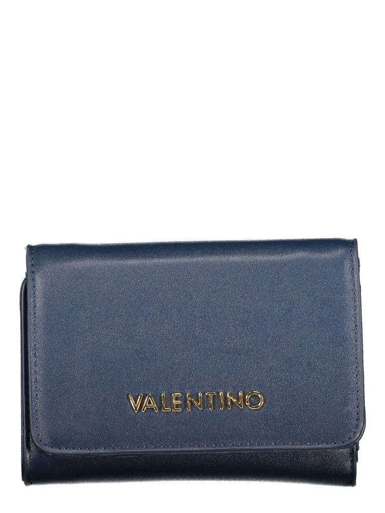 Blu Poliuretano Women Wallet