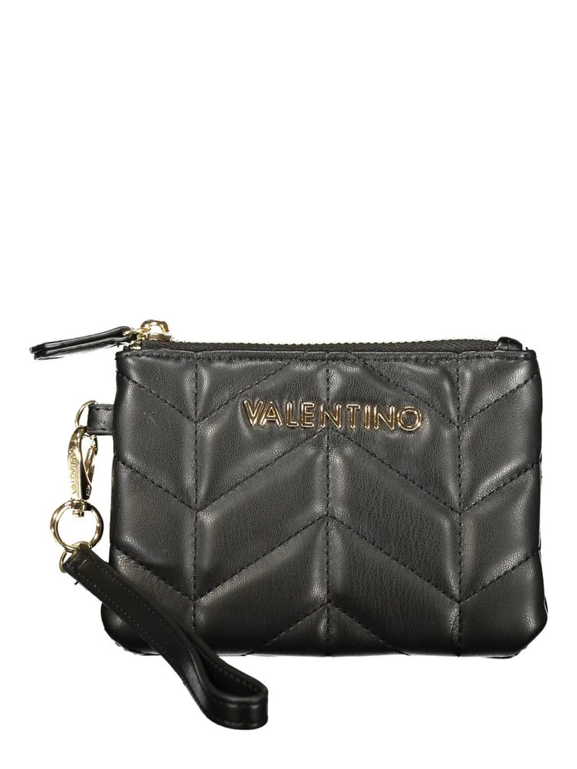 Nero Poliuretano Women Wallet