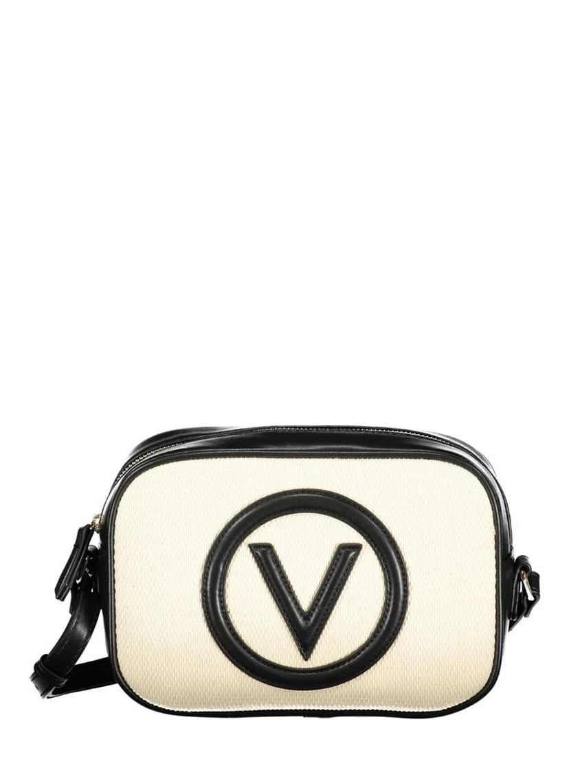 Beige Cotton Women Shoulder Bag