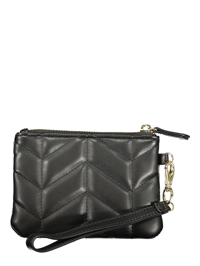Nero Poliuretano Women Wallet