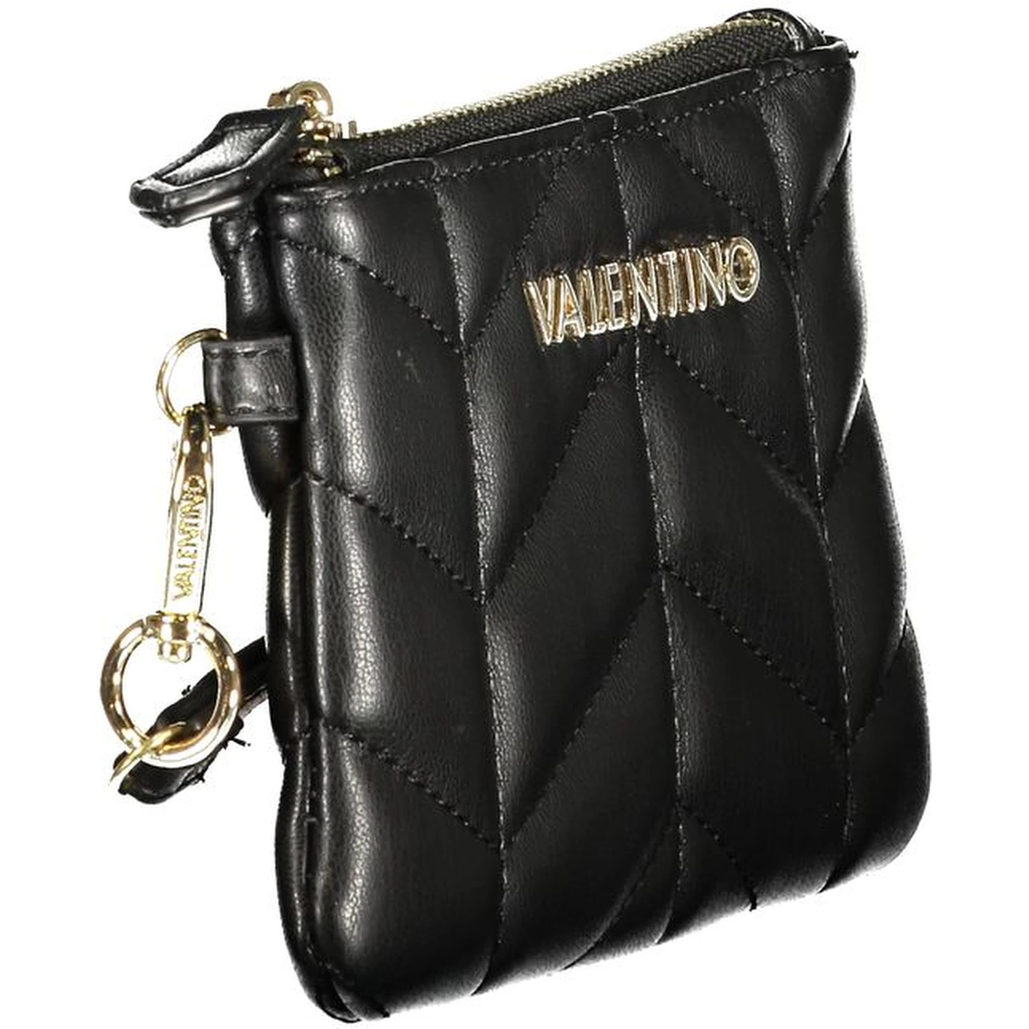 Nero Poliuretano Women Wallet