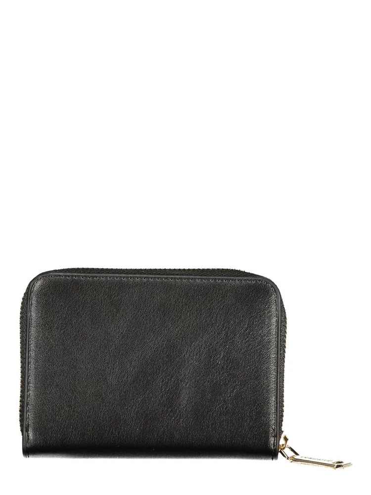 Black Polyurethane Women Wallet alternative