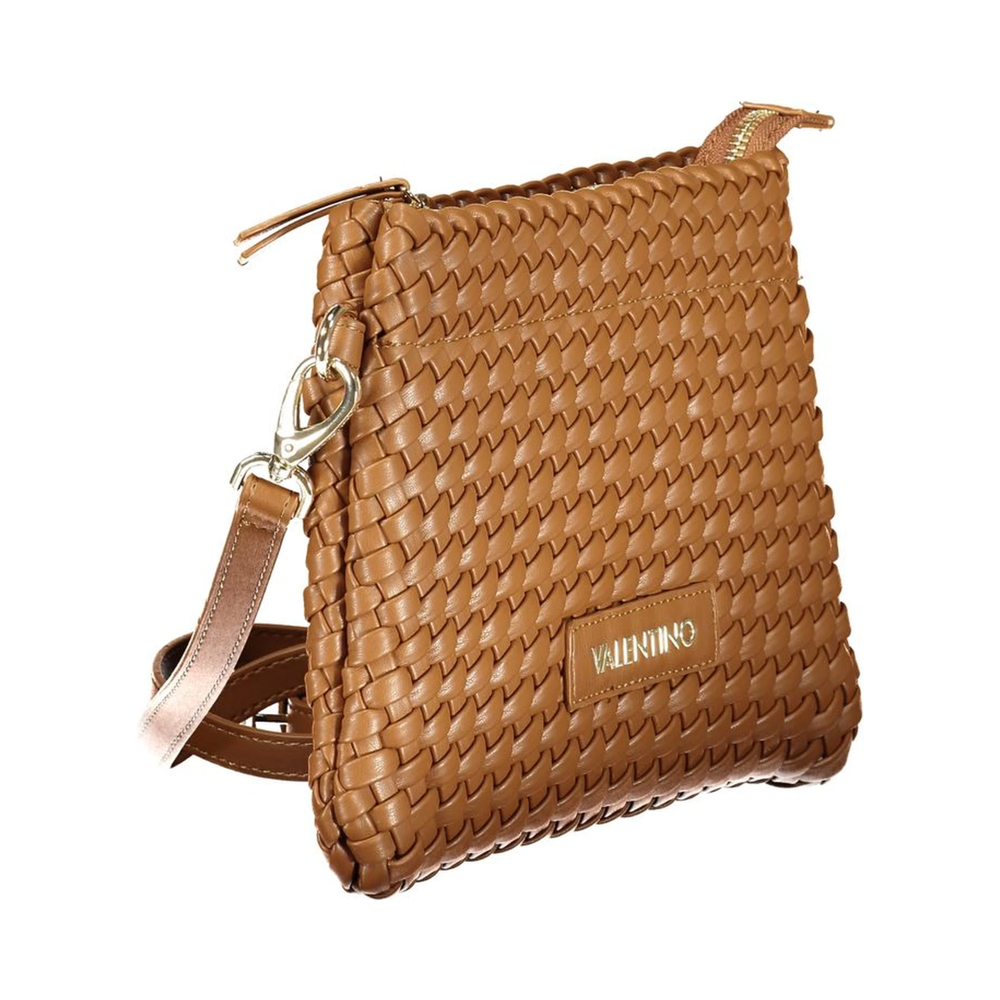 Marrone Poliuretano Womens Shoulder Bag