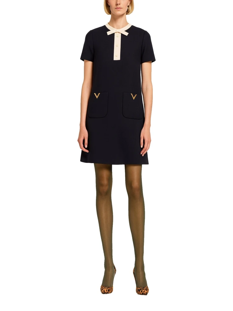 WOOL AND SILK MINI DRESS alternative