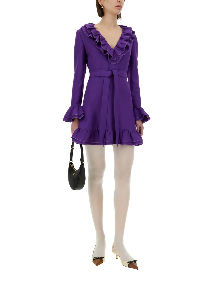 CREPE COUTURE SHORT DRESS