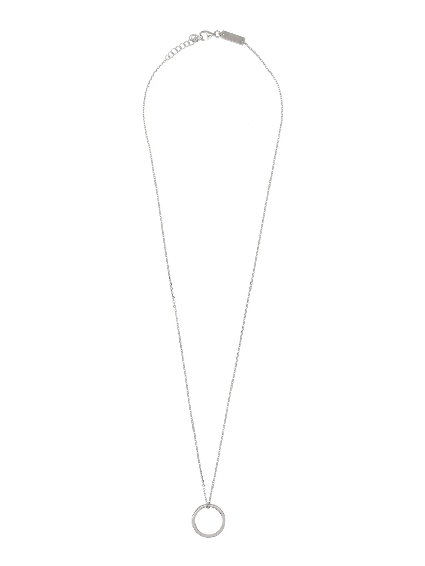 NECKLACE WITH RING PENDANT