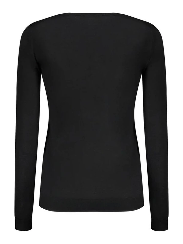 Black Virgin Wool Sweatshirt alternative