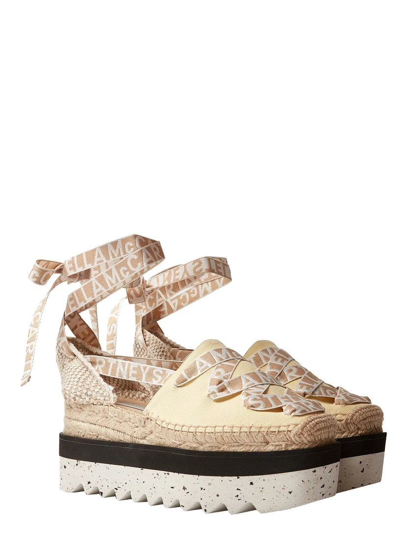 Stella McCartney Flat shoes Beige