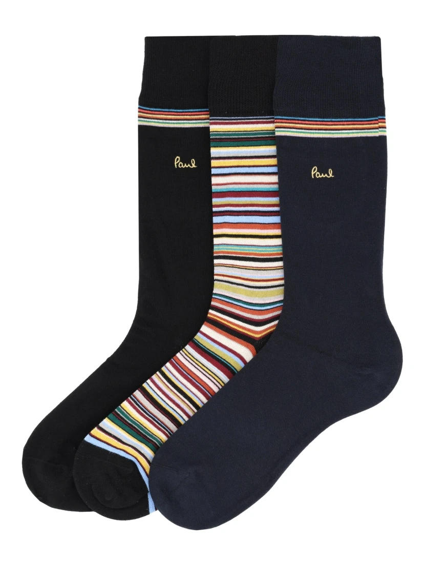 3-PACK SOCKS WITH LOGO