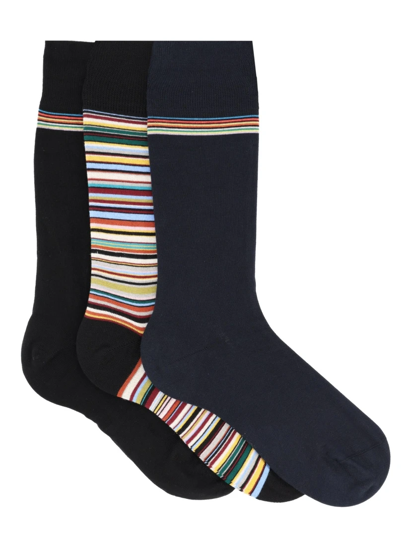 3-PACK SOCKS WITH LOGO