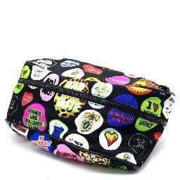 Versache Nylon Travel Stamp Vanity Pouch