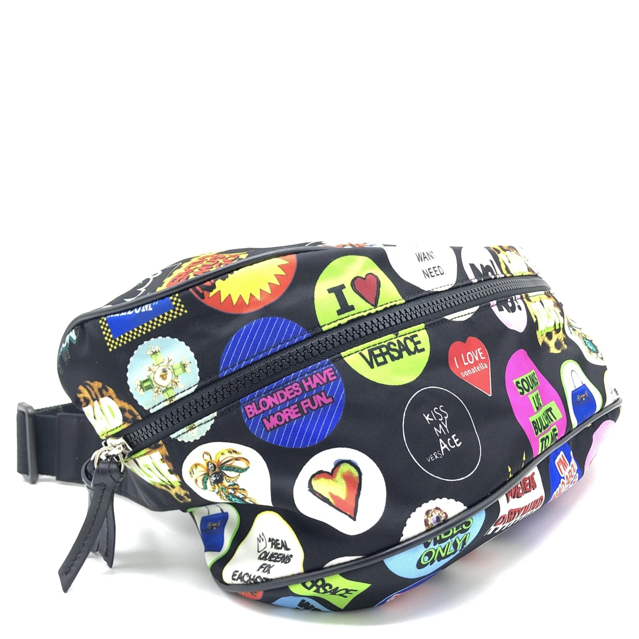 Versache Nylon Travel Stamp Vanity Pouch