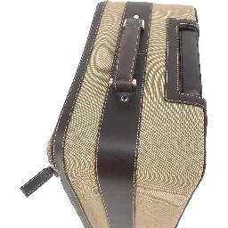 Jacquard Canvas Leather Suitcase