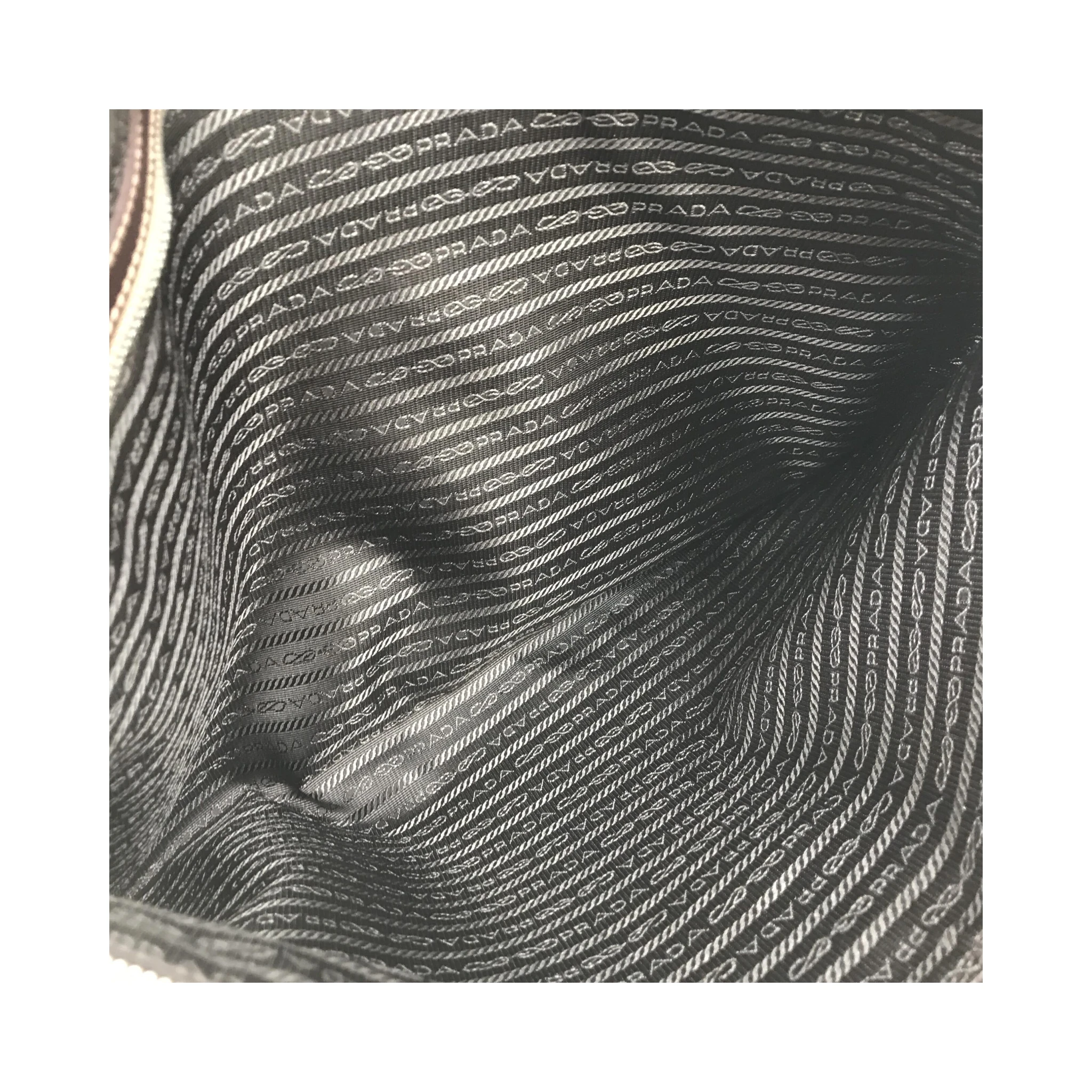 Jacquard Canvas Leather Suitcase