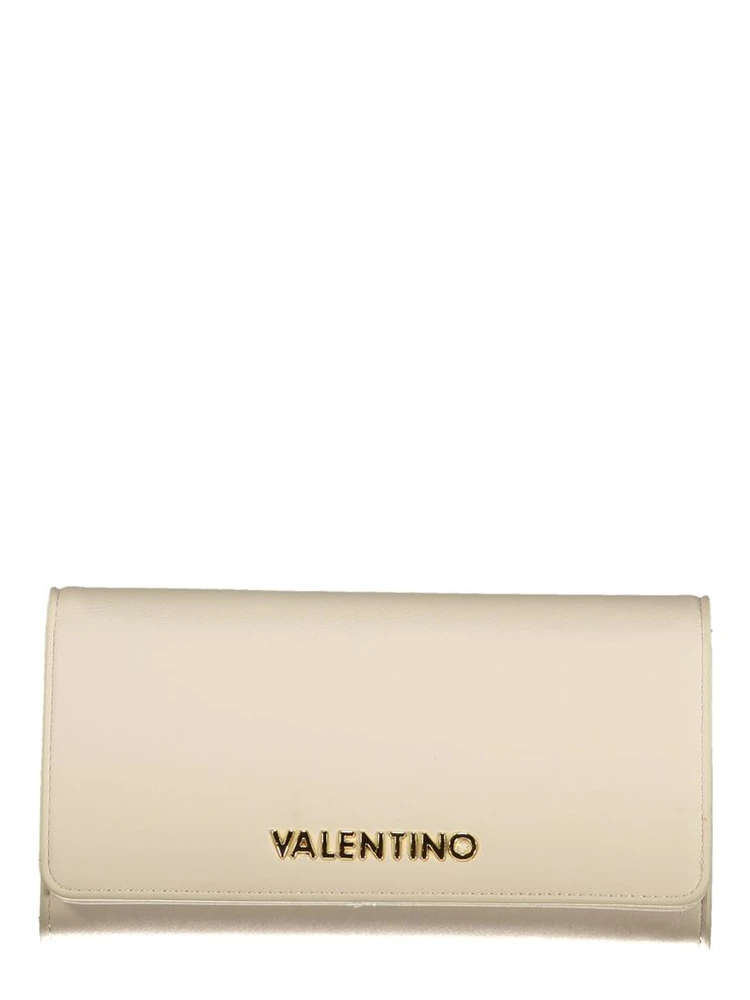 Beige Polyurethane Women Wallet