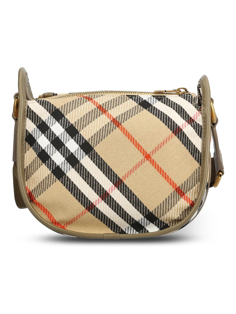 Mini Check B Clip Messenger Bag