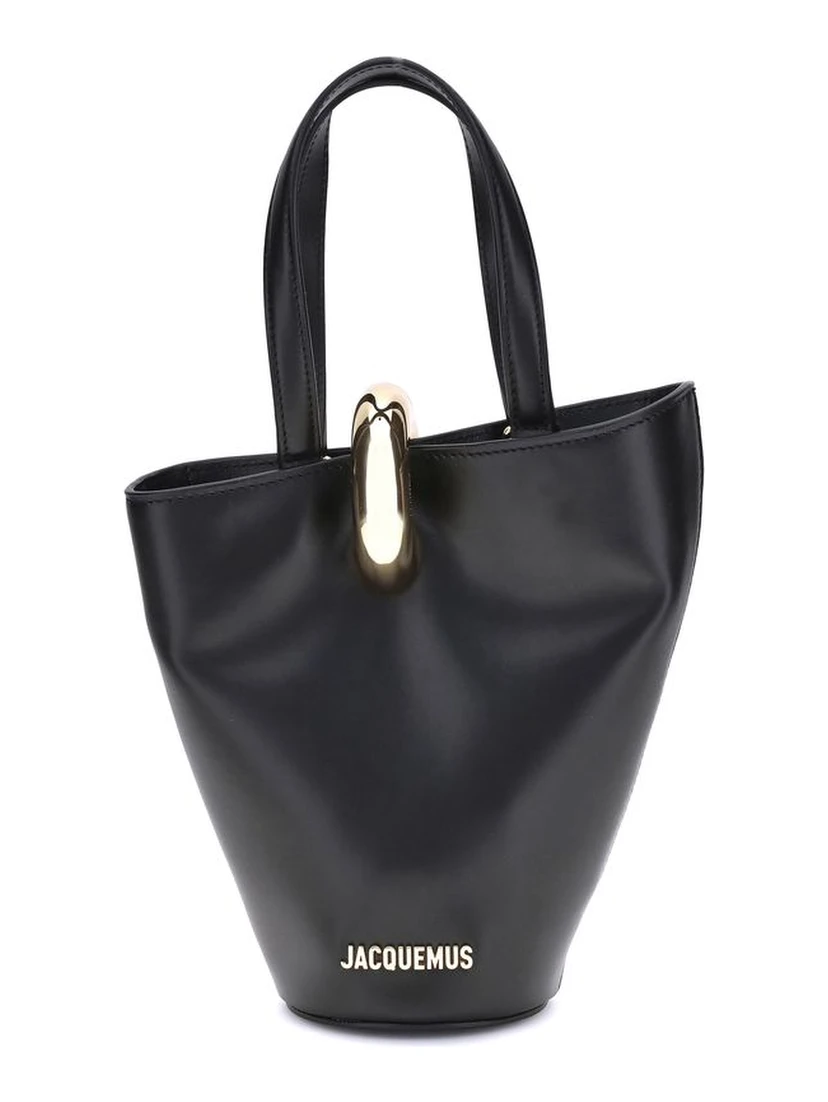 Black Calf Leather Bos Taurus Shoulder Bag