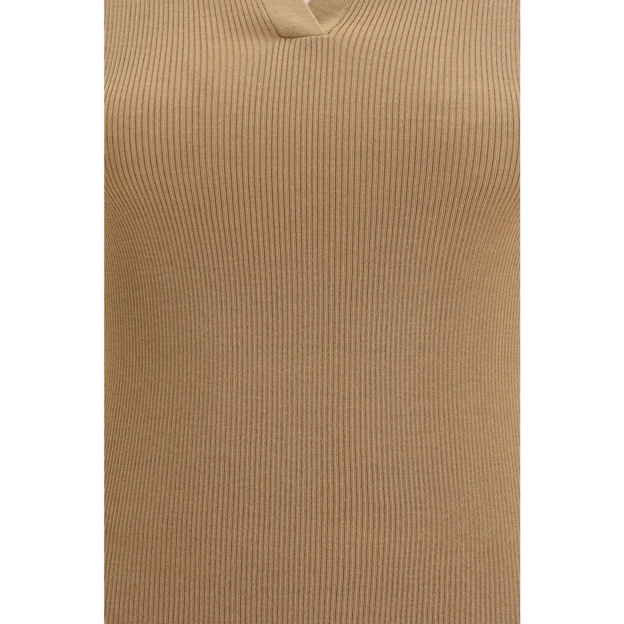 Beige Fleece Wool Dress Shirt