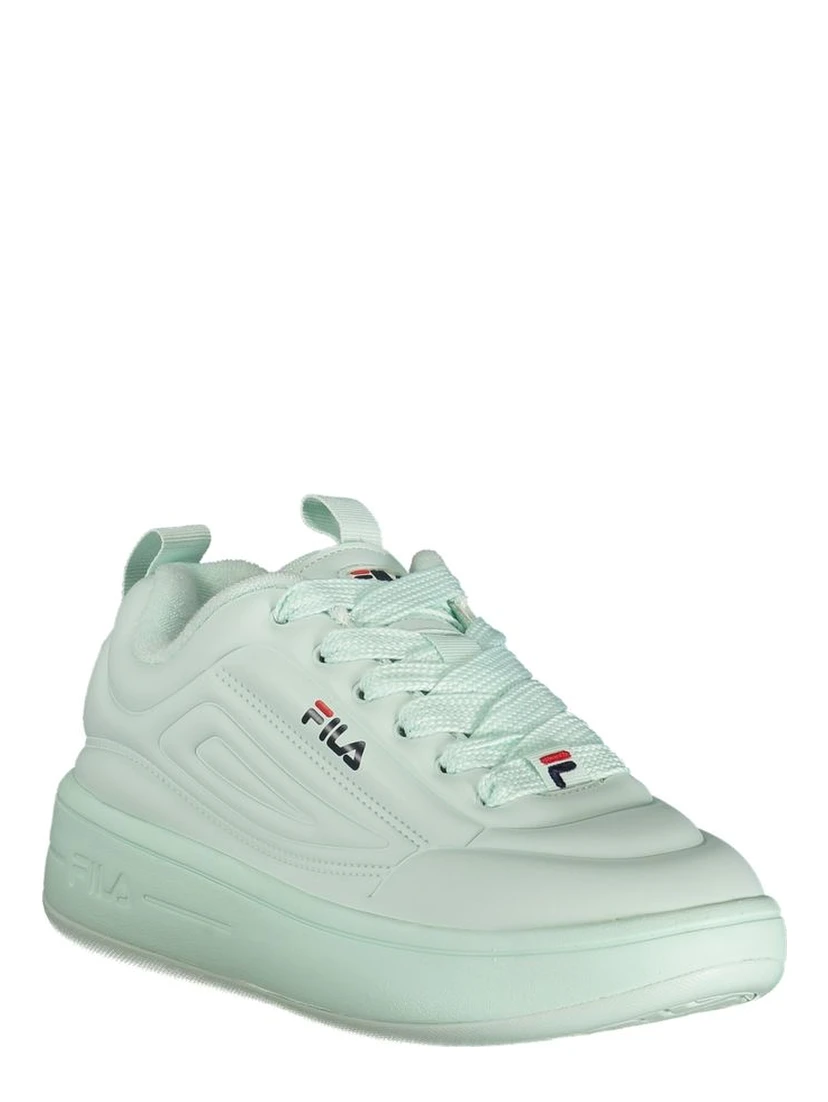 Blue Polyester Athletic Sneakers