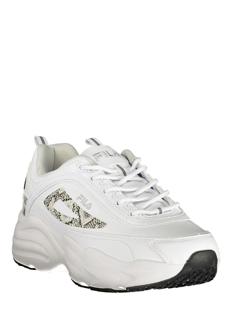 White Polyurethane Women Sneaker alternative