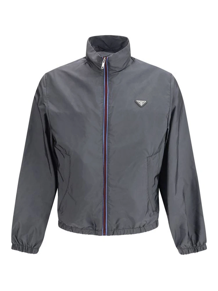 Gray Recycled Polyamide Clothing